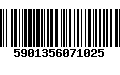 Código de Barras 5901356071025