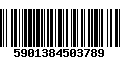 Código de Barras 5901384503789