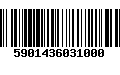 Código de Barras 5901436031000