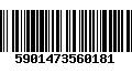 Código de Barras 5901473560181