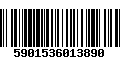 Código de Barras 5901536013890