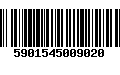 Código de Barras 5901545009020