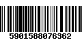 Código de Barras 5901588076362