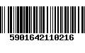 Código de Barras 5901642110216