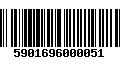 Código de Barras 5901696000051