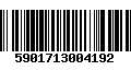 Código de Barras 5901713004192