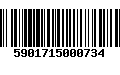 Código de Barras 5901715000734