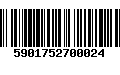 Código de Barras 5901752700024