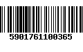 Código de Barras 5901761100365