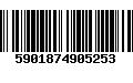 Código de Barras 5901874905253