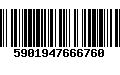 Código de Barras 5901947666760