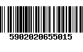 Código de Barras 5902020655015