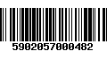 Código de Barras 5902057000482