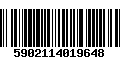 Código de Barras 5902114019648