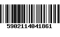 Código de Barras 5902114041861