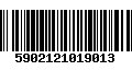 Código de Barras 5902121019013