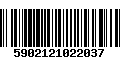 Código de Barras 5902121022037