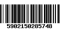 Código de Barras 5902150285748