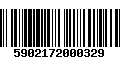 Código de Barras 5902172000329