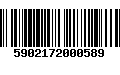 Código de Barras 5902172000589