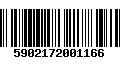 Código de Barras 5902172001166