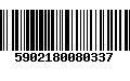 Código de Barras 5902180080337