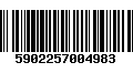 Código de Barras 5902257004983