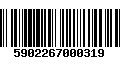 Código de Barras 5902267000319