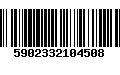 Código de Barras 5902332104508