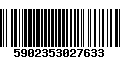 Código de Barras 5902353027633