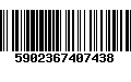 Código de Barras 5902367407438