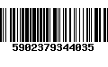 Código de Barras 5902379344035