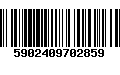 Código de Barras 5902409702859