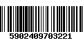 Código de Barras 5902409703221