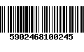 Código de Barras 5902468100245