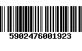 Código de Barras 5902476001923