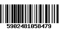 Código de Barras 5902481058479