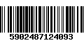 Código de Barras 5902487124093