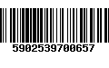 Código de Barras 5902539700657