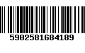 Código de Barras 5902581684189