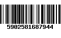 Código de Barras 5902581687944