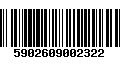 Código de Barras 5902609002322