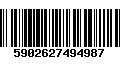 Código de Barras 5902627494987