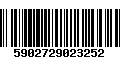 Código de Barras 5902729023252