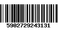 Código de Barras 5902729243131