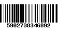 Código de Barras 5902738346892