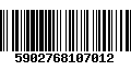 Código de Barras 5902768107012