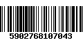 Código de Barras 5902768107043