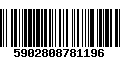 Código de Barras 5902808781196