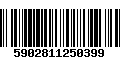 Código de Barras 5902811250399